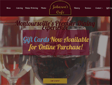 Tablet Screenshot of johnsonscafe.com